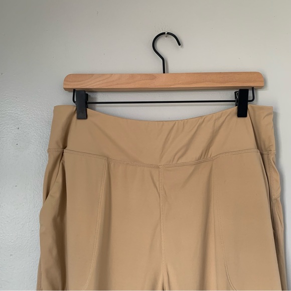 Khaki Cream Joggers Comfortable with Wide Waistband - Picture 7 of 8